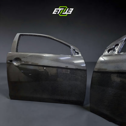 ETi Mitsubishi EVO X Rear Carbon Fiber Doors