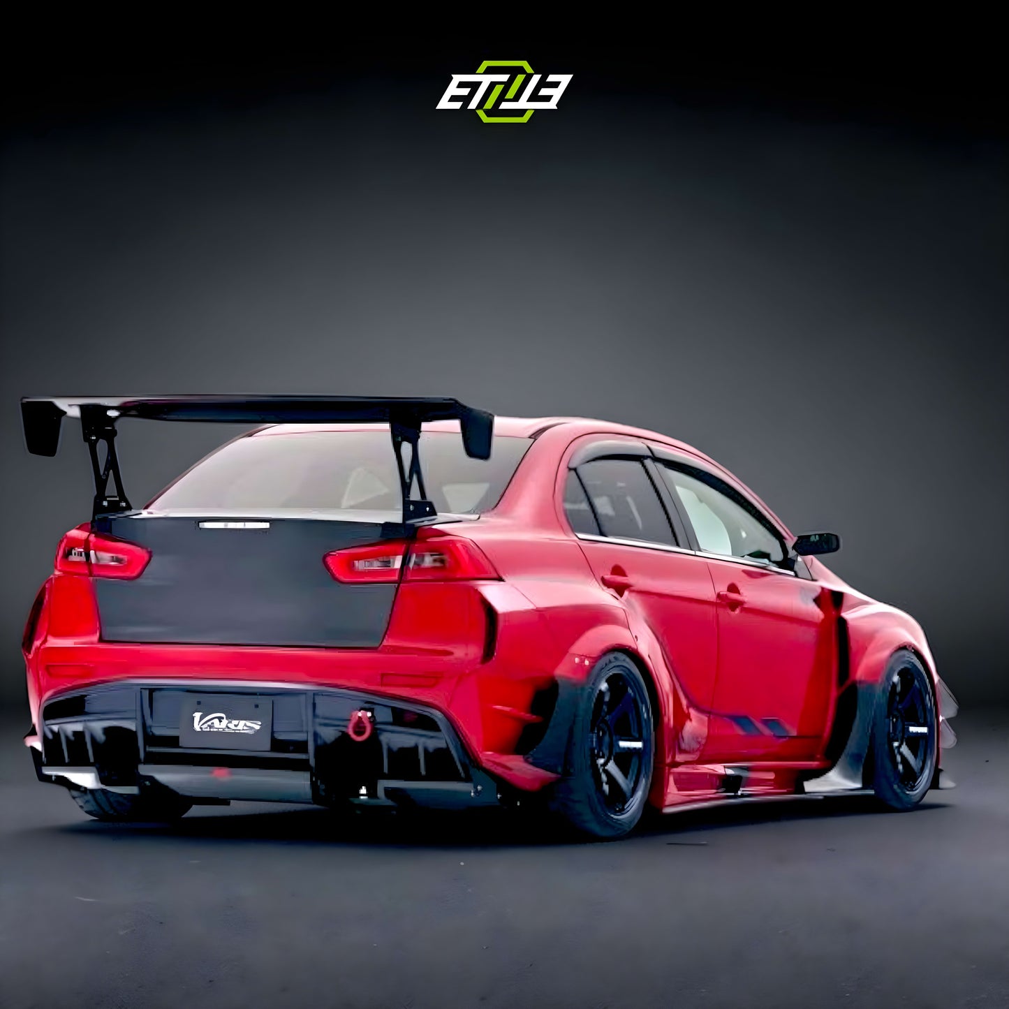ETi Mitsubishi EVO X Varis Carbon Fiber Spoiler