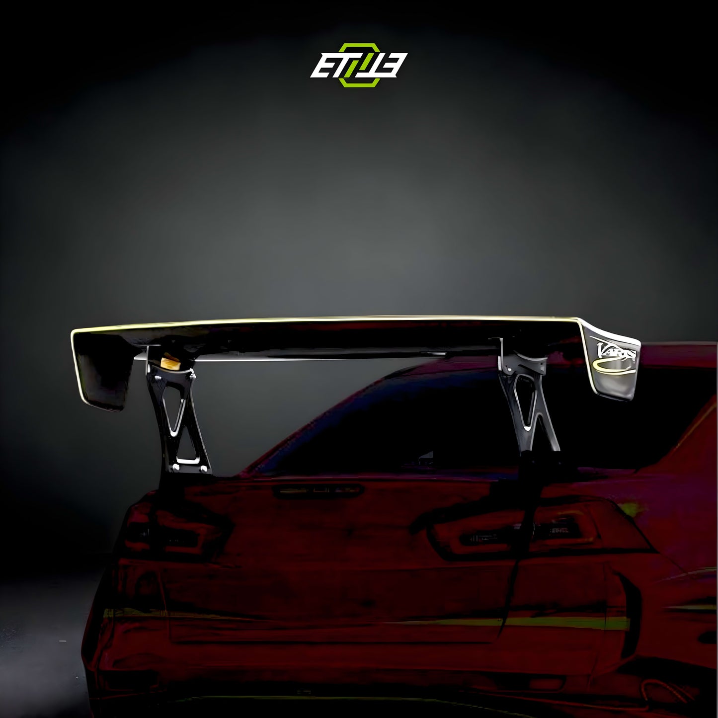 ETi Mitsubishi EVO X Varis Carbon Fiber Spoiler