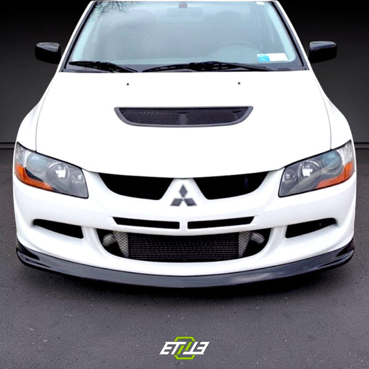 ETi Mitsubishi Evo 8Do-Luck D-Style Carbon Fiber Front Lip | Shopifydevstudio