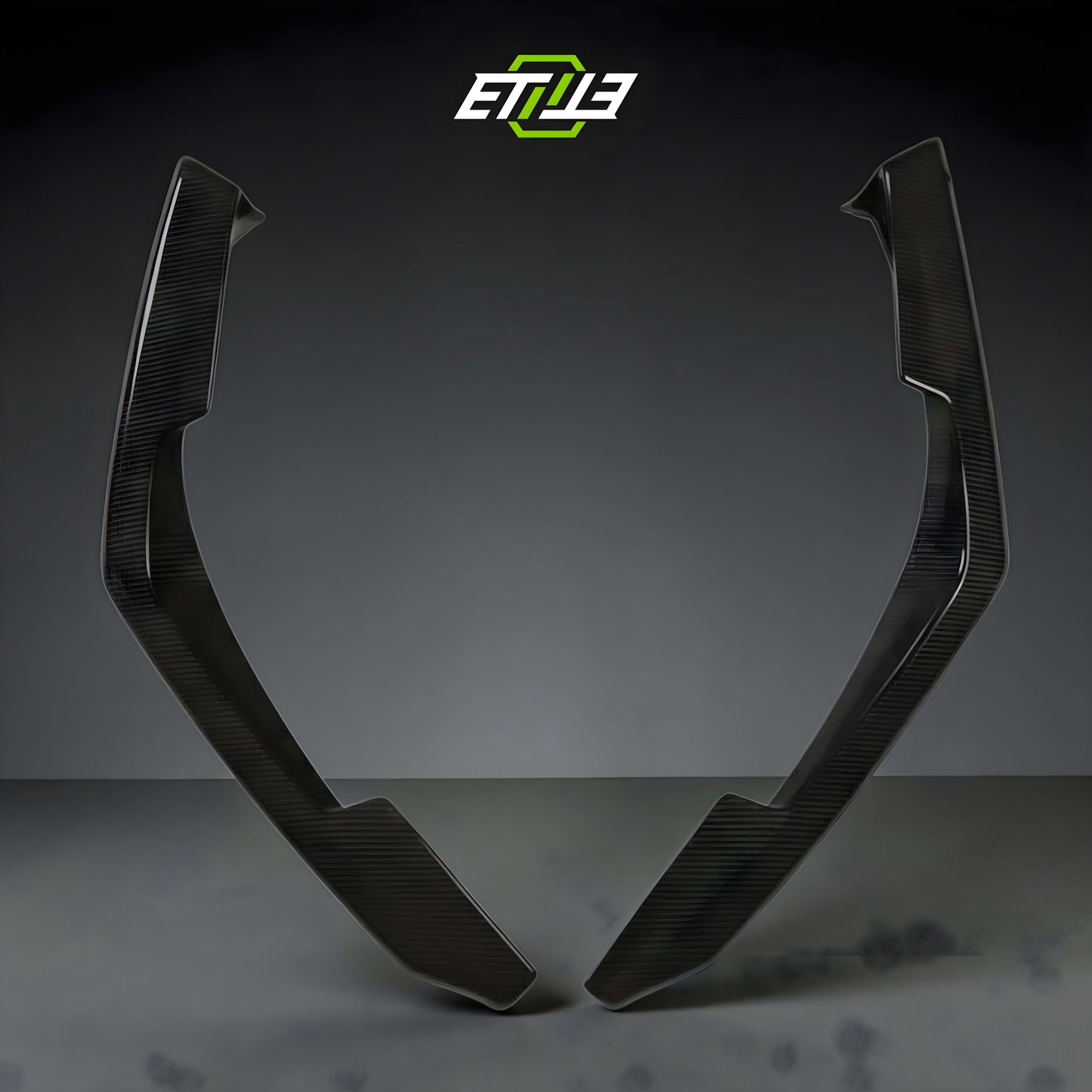 ETi Mitsubishi Evo 8/9 Ralli-Style Carbon Fiber Front Lip