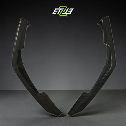 ETi Mitsubishi Evo 8/9 Ralli-Style Carbon Fiber Front Lip | Shopifydevstudio