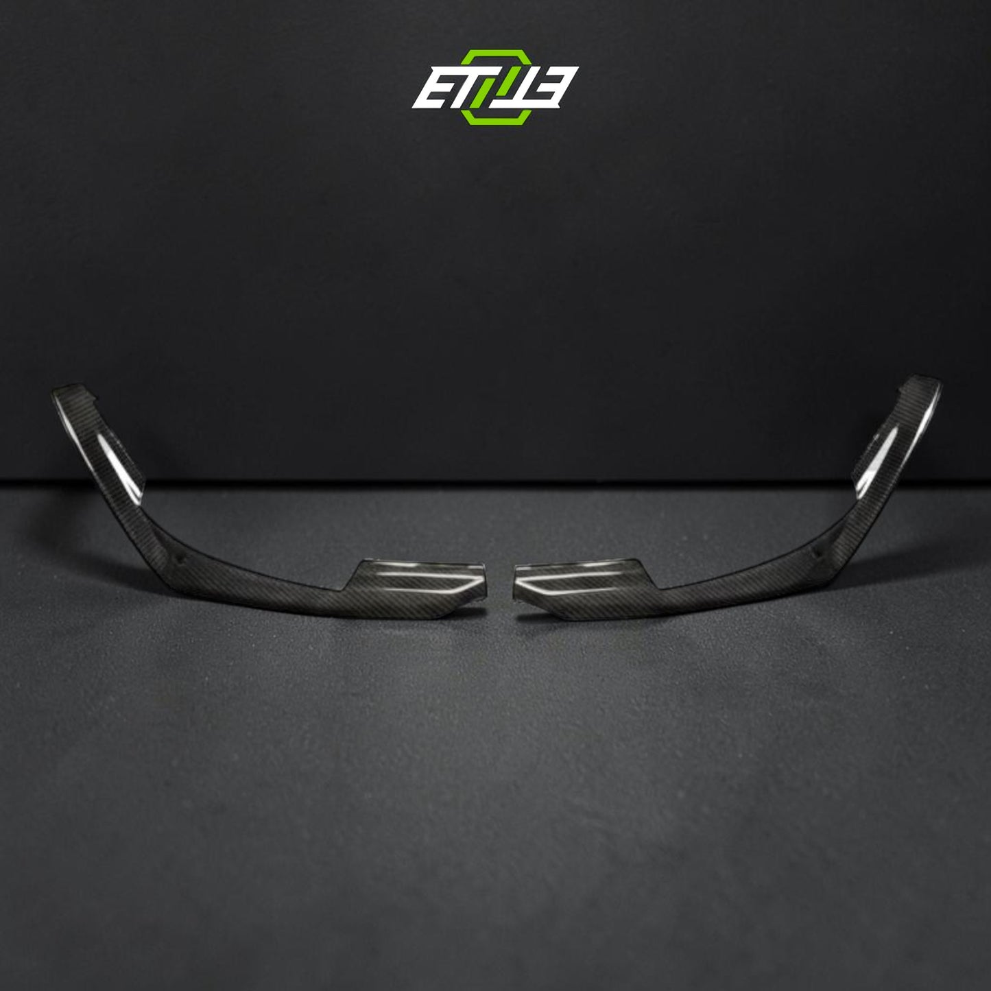 ETi Mitsubishi Evo 8/9 Ralli-Style Carbon Fiber Front Lip | Shopifydevstudio