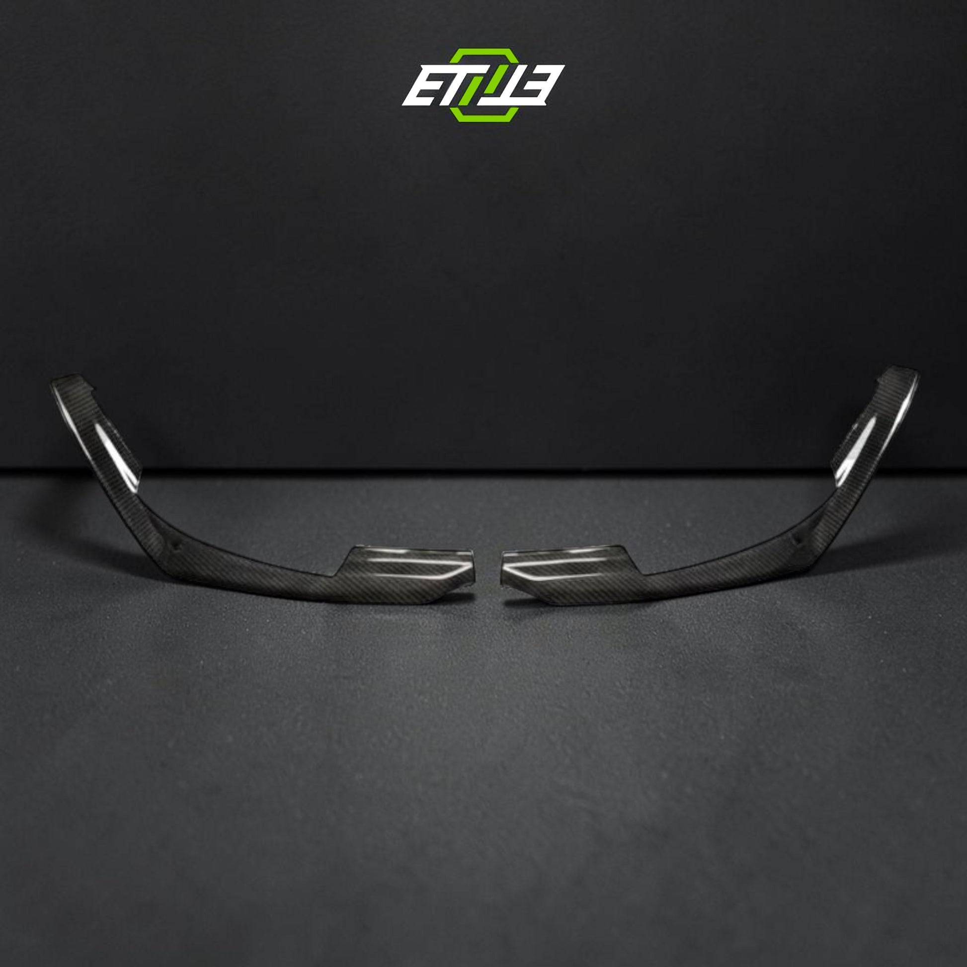 ETi Mitsubishi Evo 8/9 Ralli-Style Carbon Fiber Front Lip | Shopifydevstudio