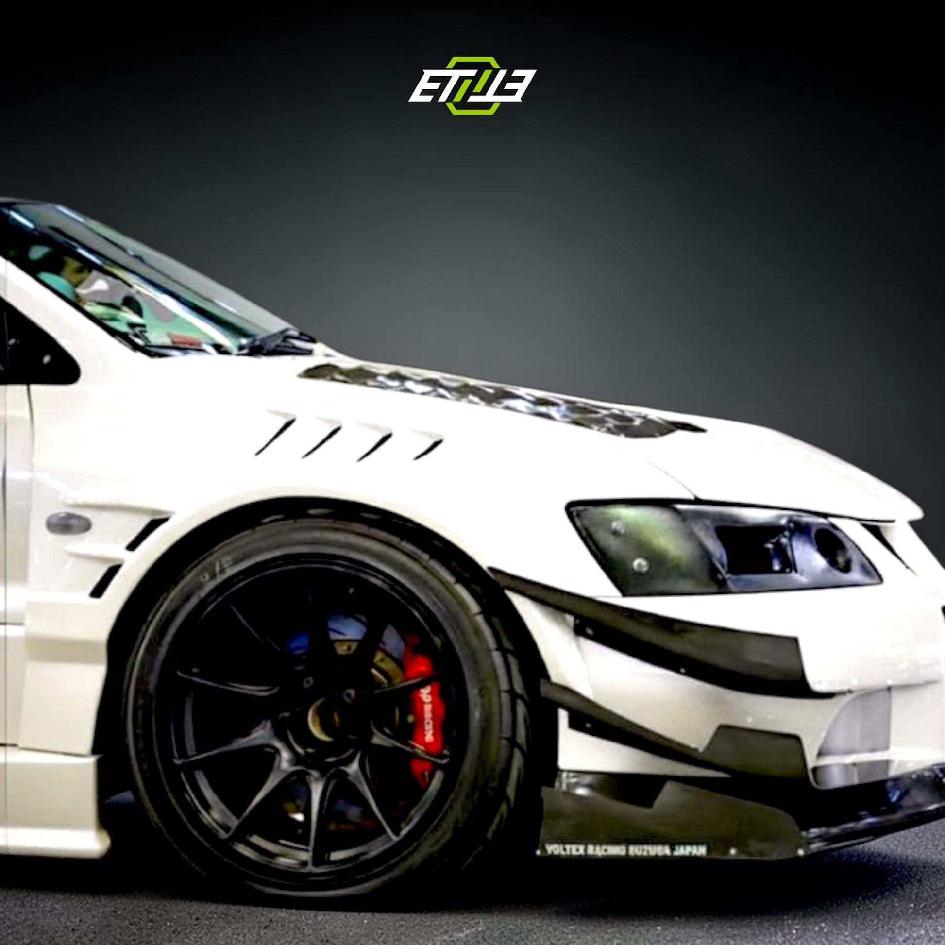 ETi Mitsubishi Evo 8/9 Time Attack Full Body Kit (Voltex) | Shopifydevstudio