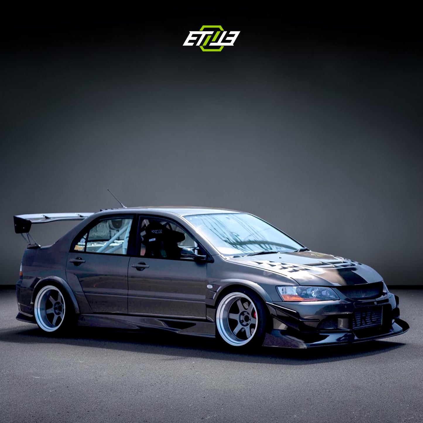 ETi Mitsubishi Evo 8/9 Time Attack Full Body Kit (Voltex) | Shopifydevstudio