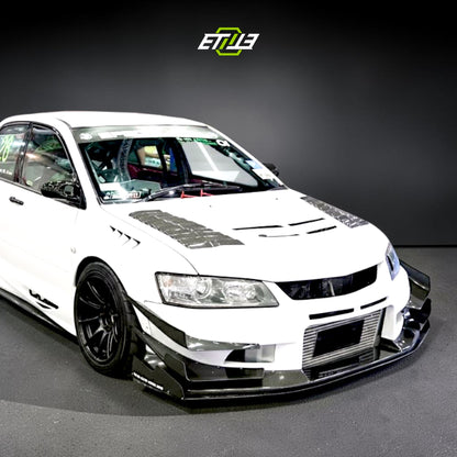 ETi Mitsubishi Evo 8/9 Time Attack Full Body Kit (Voltex) - Elite Ti Premium Asset