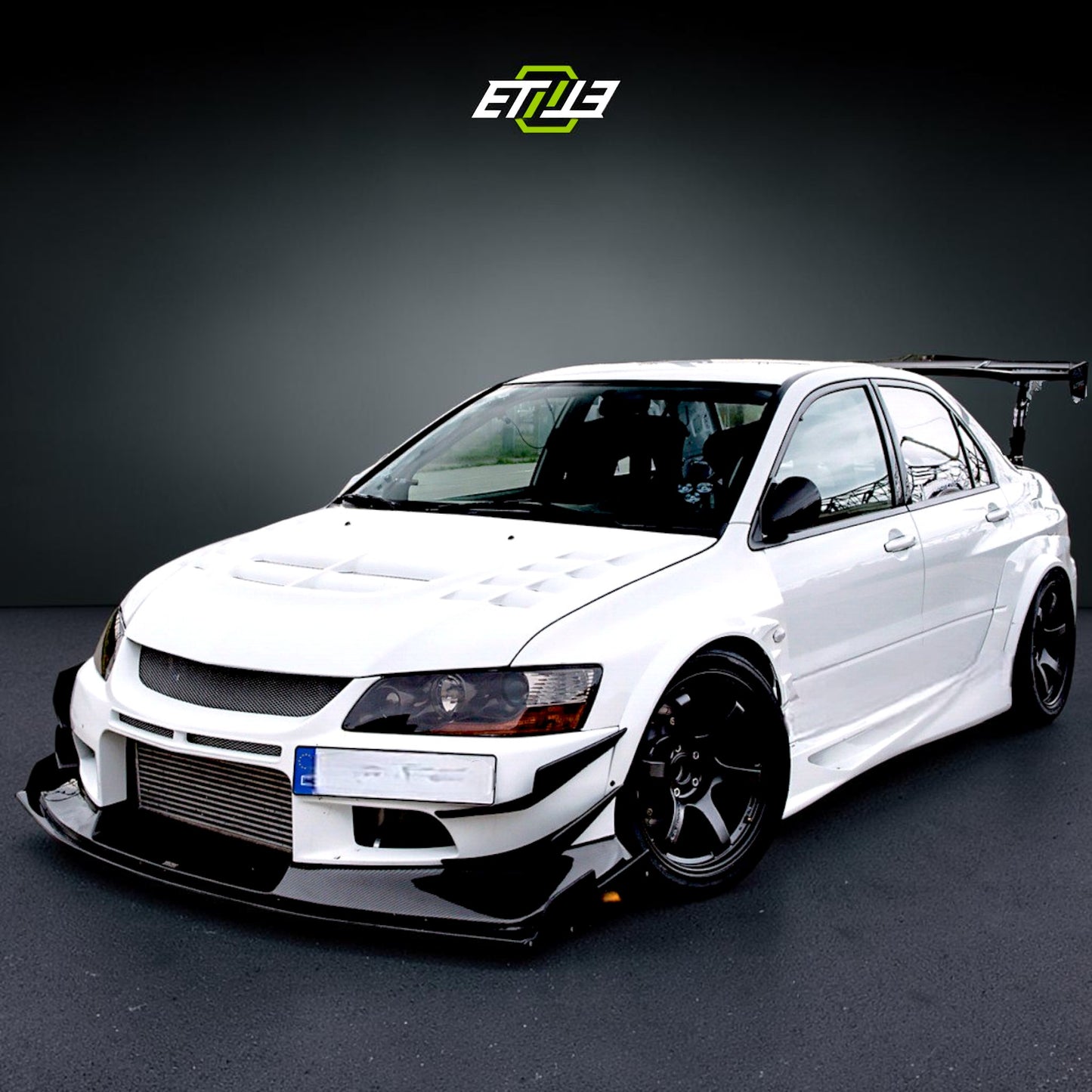 ETi Mitsubishi Evo 8/9 Time Attack Full Body Kit (Voltex) | Shopifydevstudio
