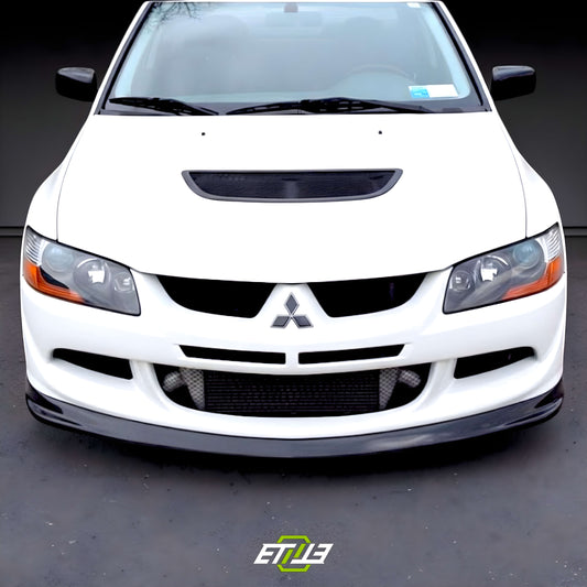 ETi Mitsubishi Evo 8Do-Luck D-Style Carbon Fiber Front Lip