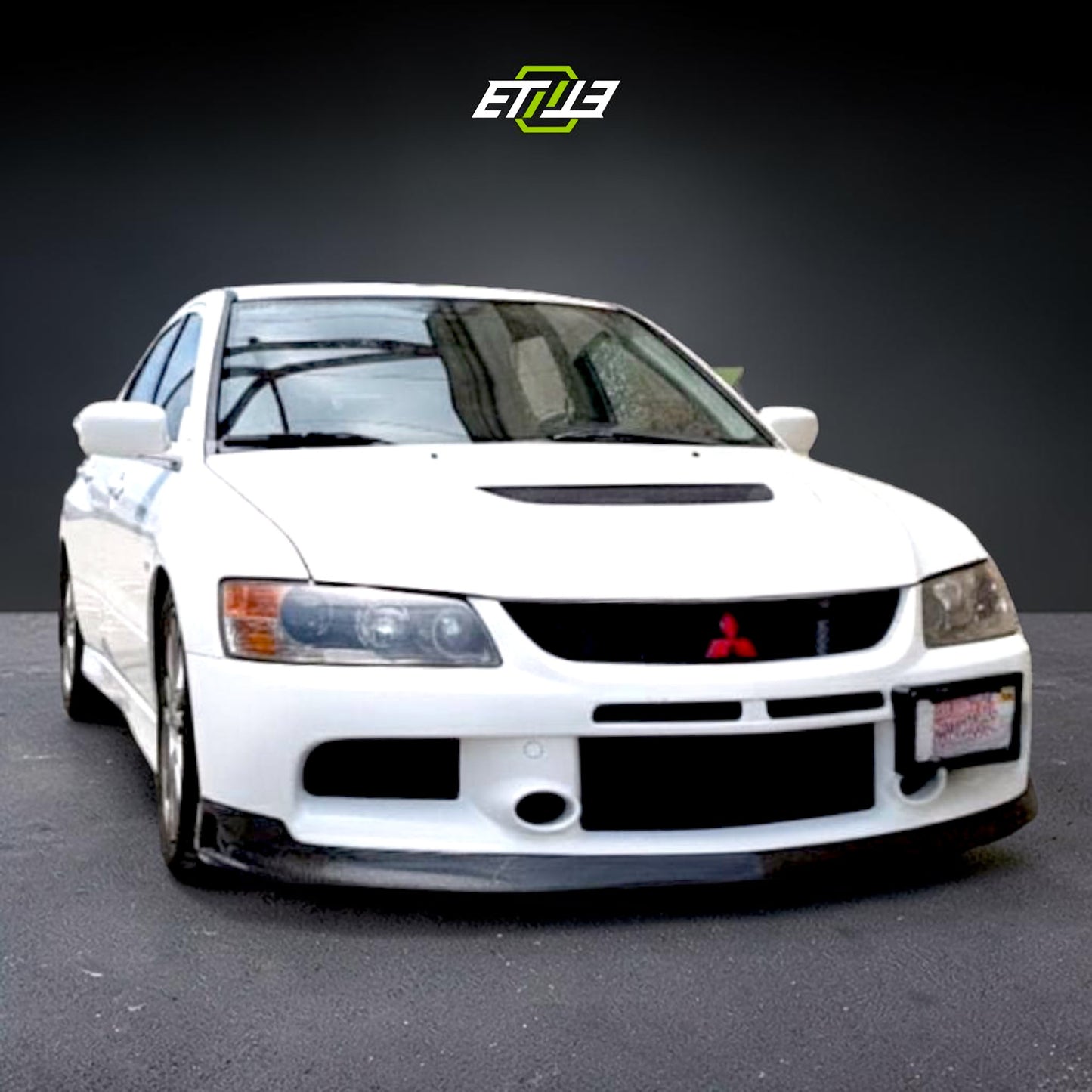 ETi Mitsubishi Evo 9 MR SE-Style Front Lip | Shopifydevstudio