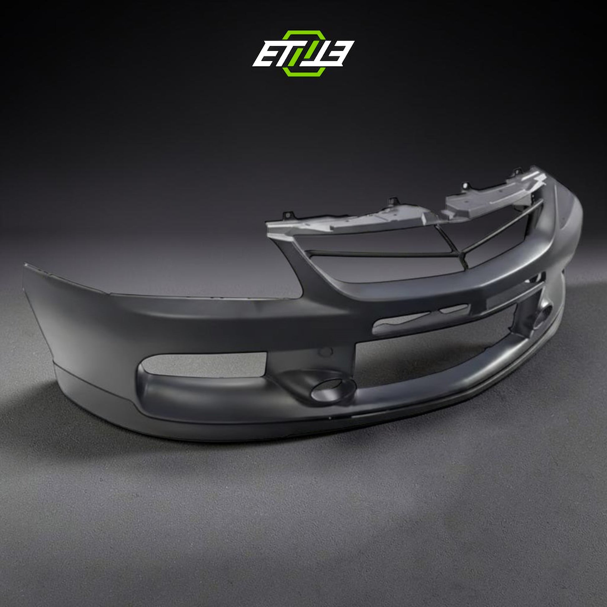 ETi Mitsubishi Evo 9 OEM-Style Front Bumper with Lip | Shopifydevstudio
