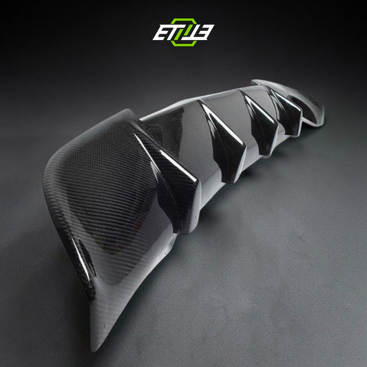 ETi Mitsubishi Evo 9 OEM Rear Bumper Diffuser - Elite Ti Premium Asset