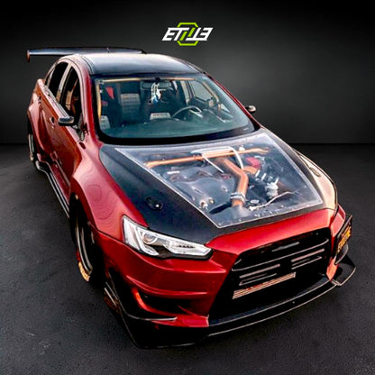 ETi Mitsubishi EVO 10 Carbon Fiber Roof