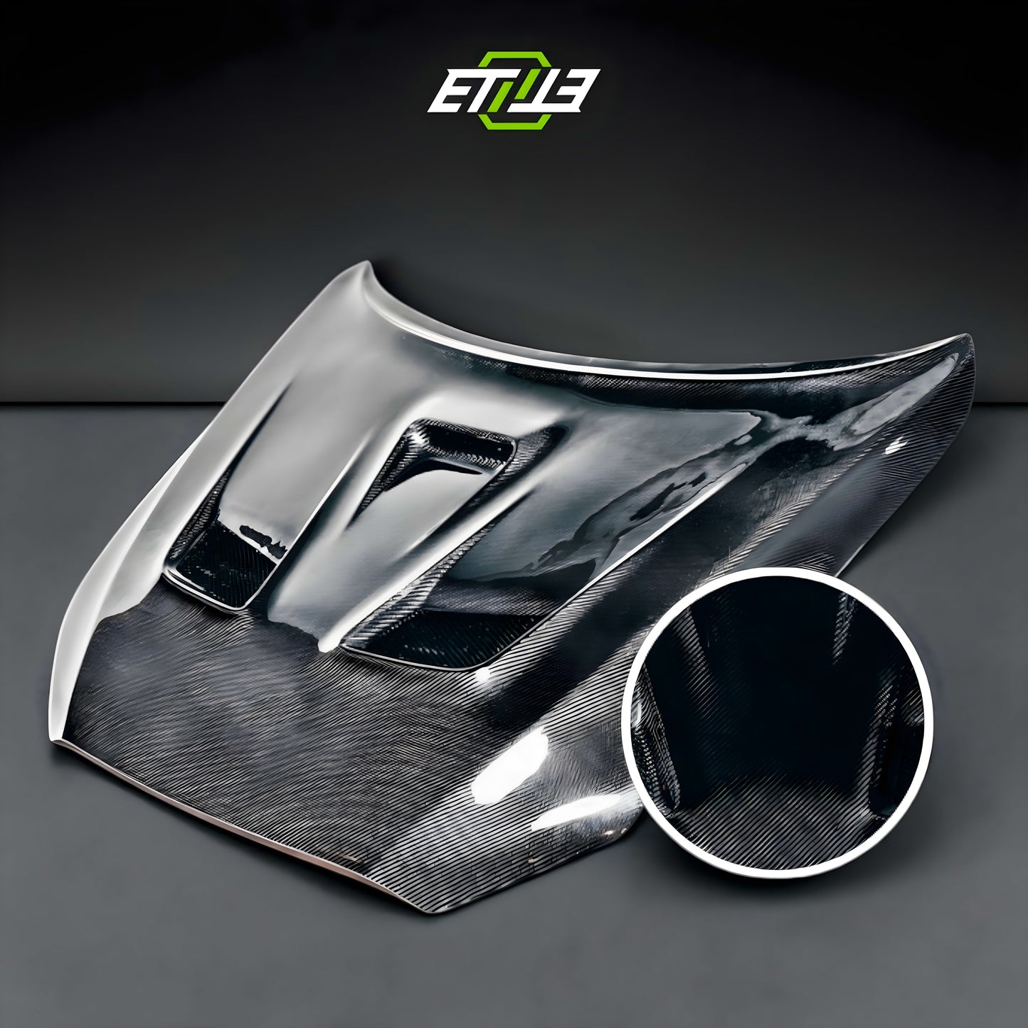 ETi Mitsubishi GTO 99 ETi Carbon Fiber Hood