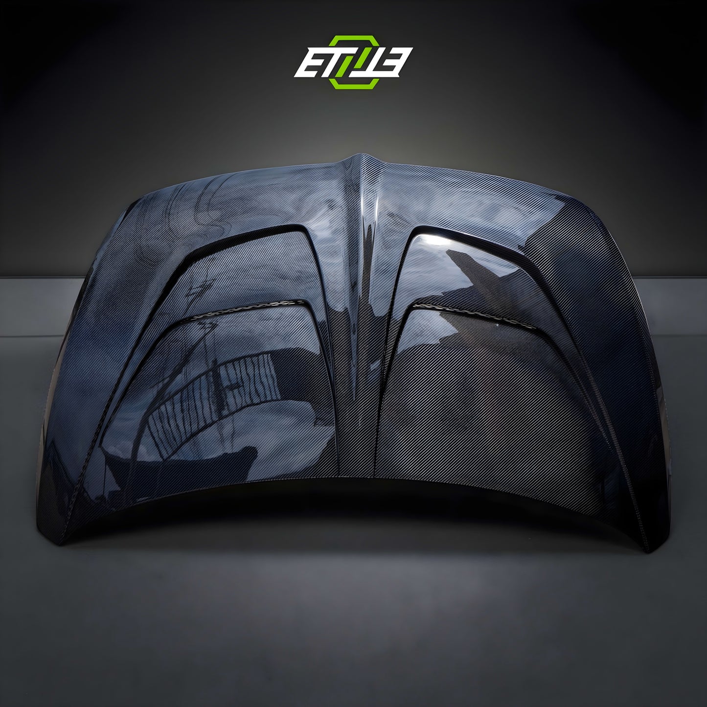 ETi Mitsubishi Space Wagon ETi Carbon Fiber Hood
