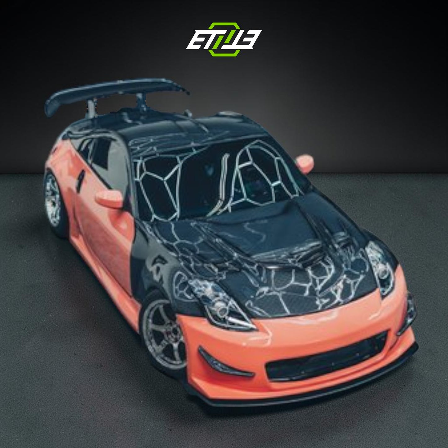 ETi Nissan 350Z Carbon Fiber Roof | SKU: ETI-RHN00837-CF | ID: 10658251899161 | Shopifydevstudio