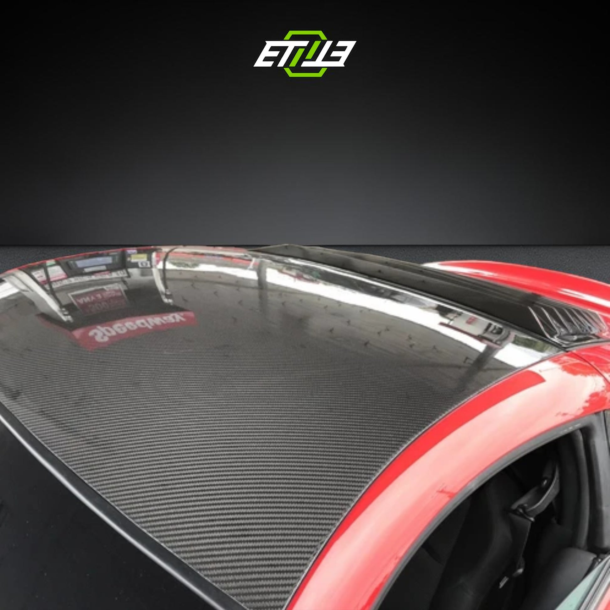 ETi Nissan 350Z Carbon Fiber Roof | SKU: ETI-RHN00837-CF | ID: 10658251899161 | Shopifydevstudio