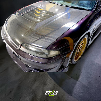 ETi NISSAN R33 GTR Carbon Fiber Hood | SKU: ETI-HN00073-CF | ID: 10658249736473 | Shopifydevstudio