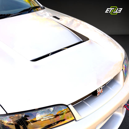 ETi NISSAN R33 GTR Carbon Fiber Hood | SKU: ETI-HN00073-CF | ID: 10658249736473 | Shopifydevstudio