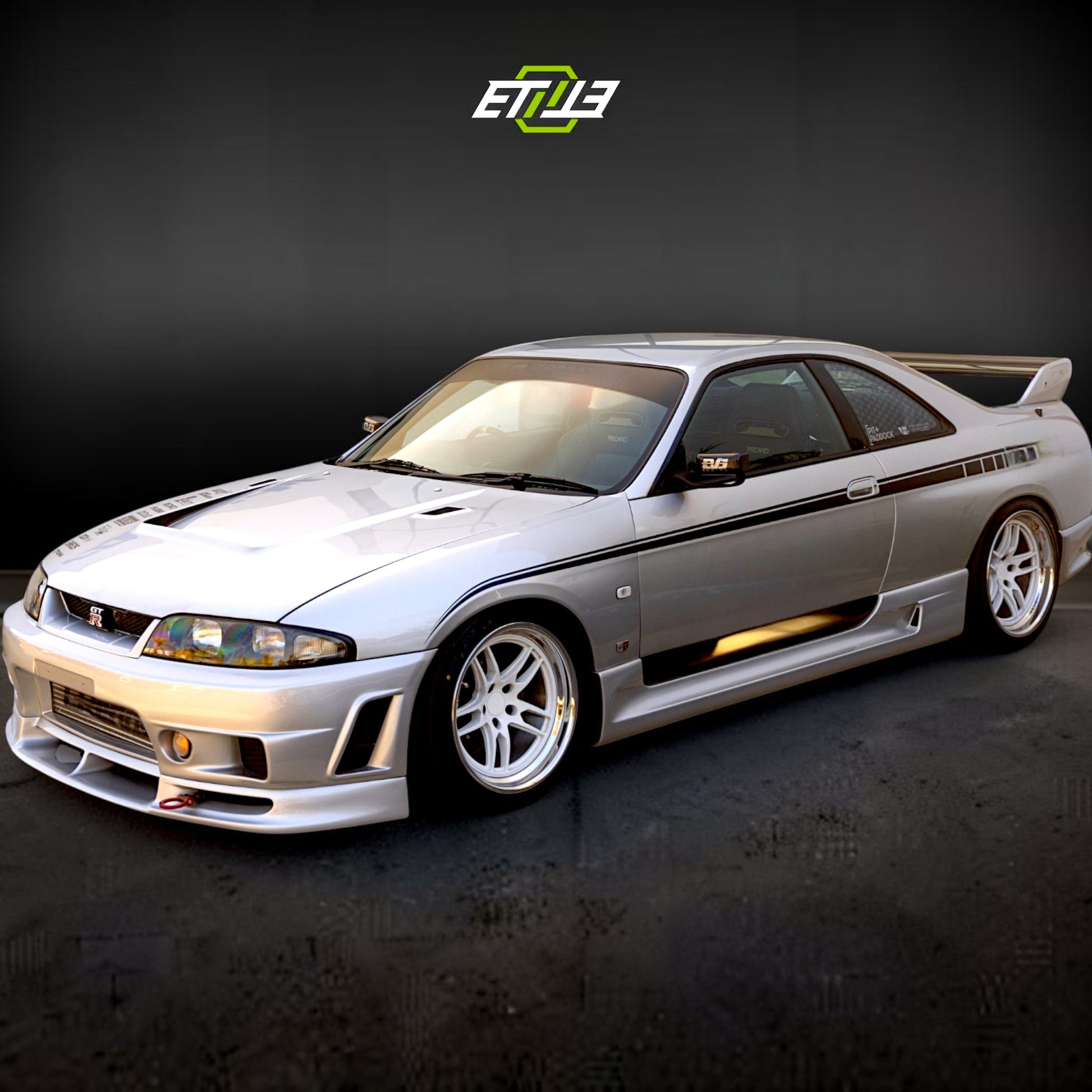 ETi NISSAN R33 GTR Carbon Fiber Hood | SKU: ETI-HN00073-CF | ID: 10658249736473 | Shopifydevstudio