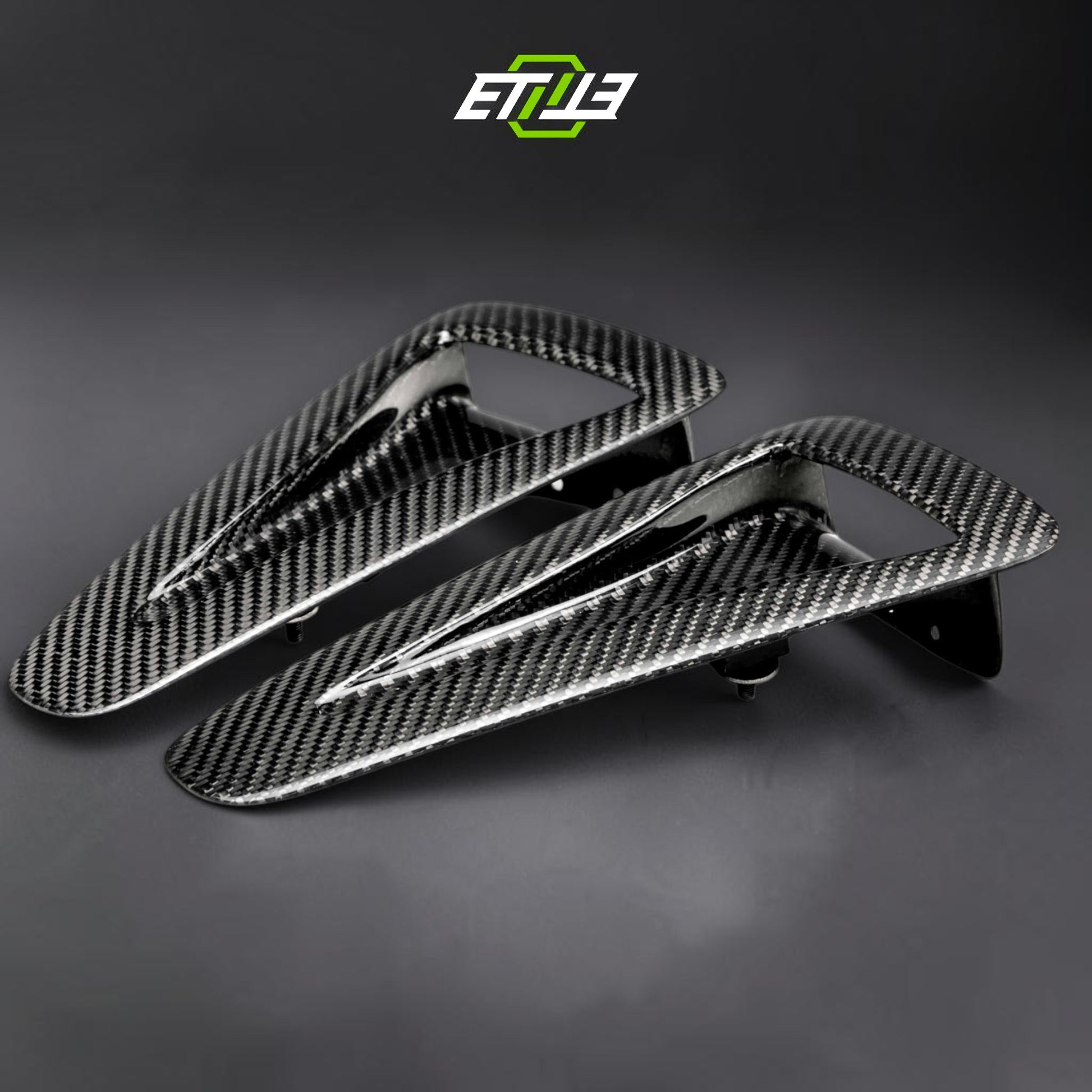ETi NISSAN R35 08-15 Air Dam Carbon Fiber Hood | SKU: ETI-01645/1-4-CF | ID: 10658250227993 | Shopifydevstudio