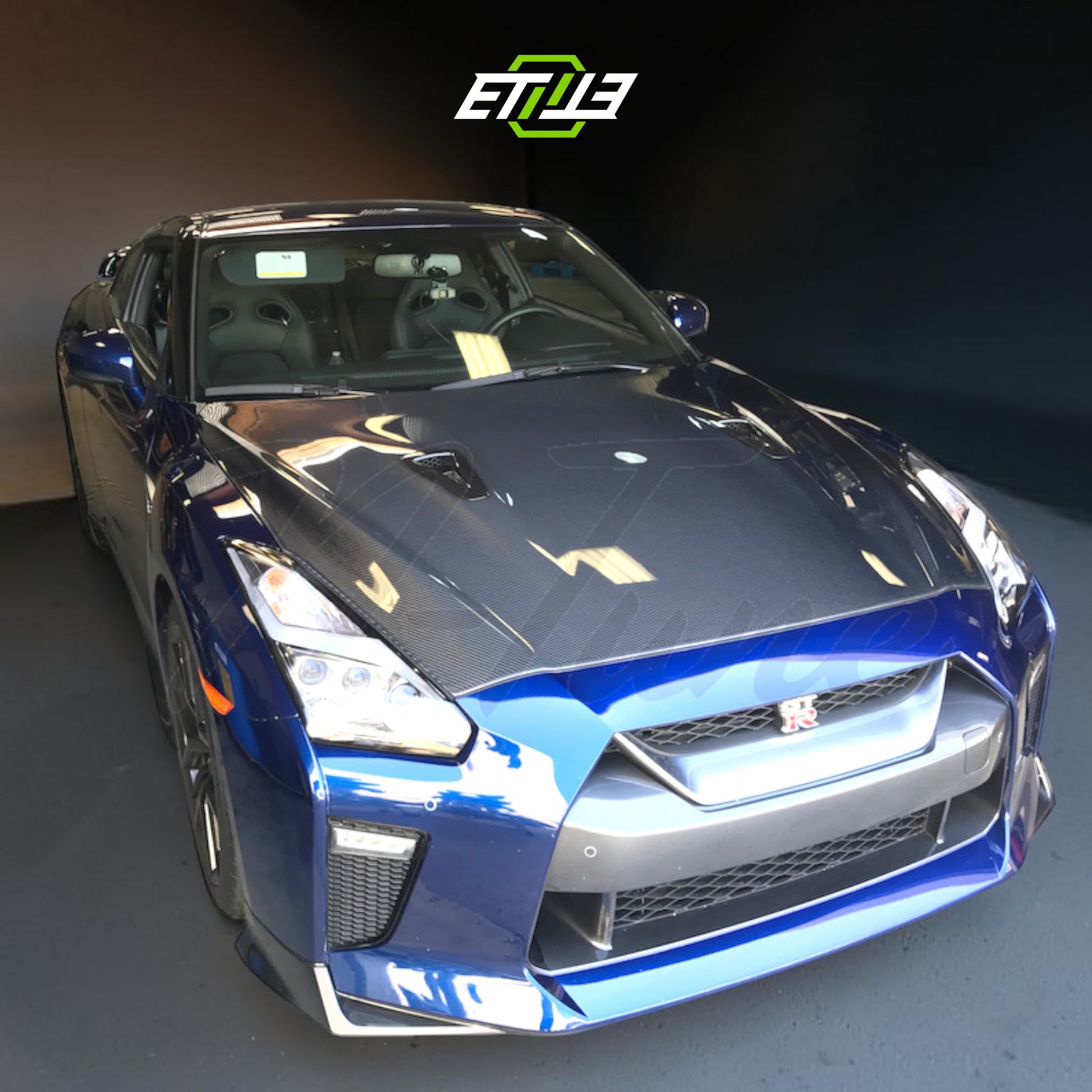 ETi NISSAN R35 08-15 GT Carbon Fiber Hood | SKU: ETI-HN01321-CF | ID: 10658250096921 | Shopifydevstudio