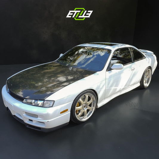 ETi NISSAN S14 MC ETi Carbon Fiber Hood | SKU: ETI-HN00067-CF | ID: 10658249212185 | Shopifydevstudio