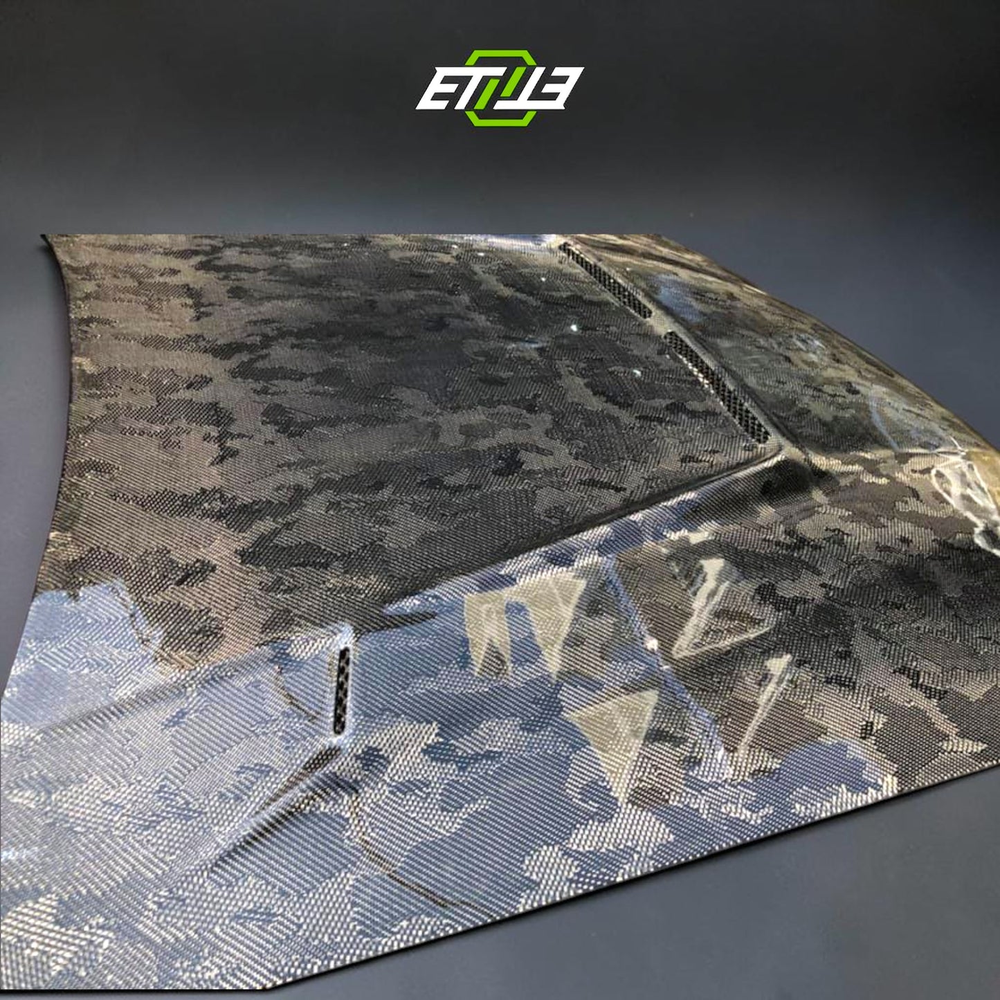 ETi NISSAN S14 MC ETi V2 Carbon Fiber Hood - Photo 3