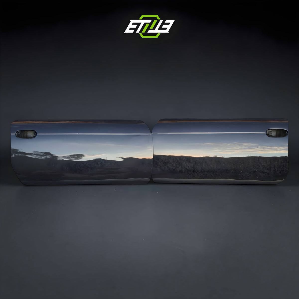 ETi NISSAN S14 Rear Seat Carbon Fiber Doors