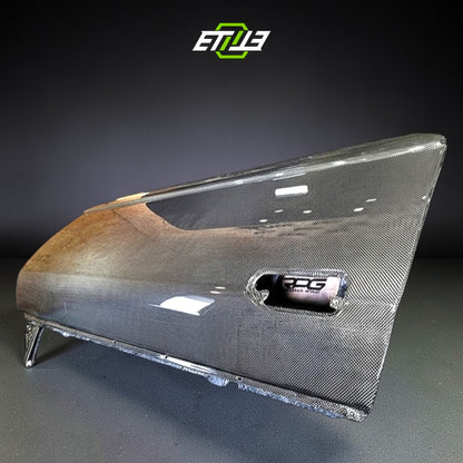 ETi Nissan Skyline R32 Carbon Fiber Doors | SKU: ETI-DN00081-CF | ID: 10658251309337 | Shopifydevstudio