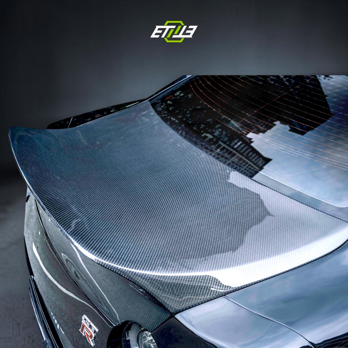 ETi NISSAN SKYLINE R35 REVO Carbon Fiber Trunk | SKU: ETI-TN01706-CF | ID: 10658251833625 | Shopifydevstudio