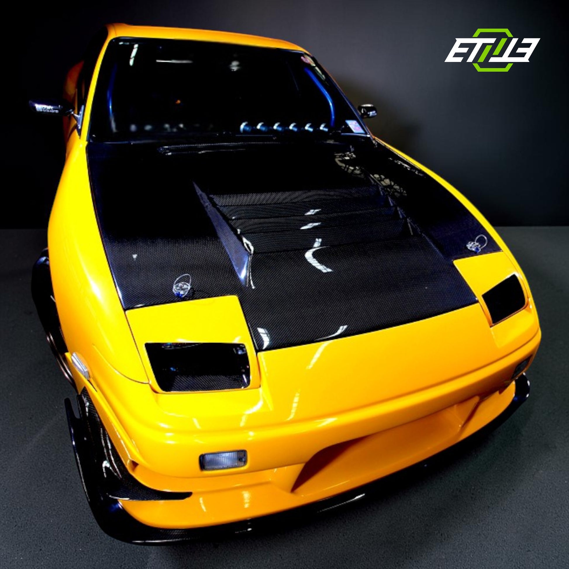 ETi Nissan 200SX/180SX Carbon Fiber Front Bumper Lip - Photo 3