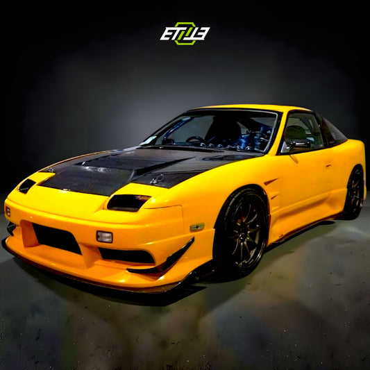 ETi Nissan 200SX/180SX Carbon Fiber Bumper Canards