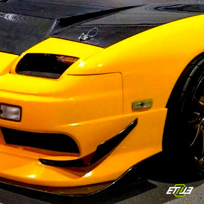 ETi Nissan 200SX/180SX Carbon Fiber Bumper Canards
