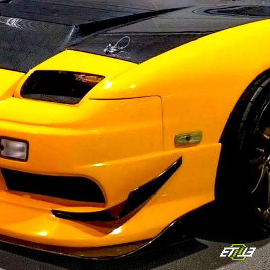 ETi Nissan 200SX/180SX Carbon Fiber Bumper Canards