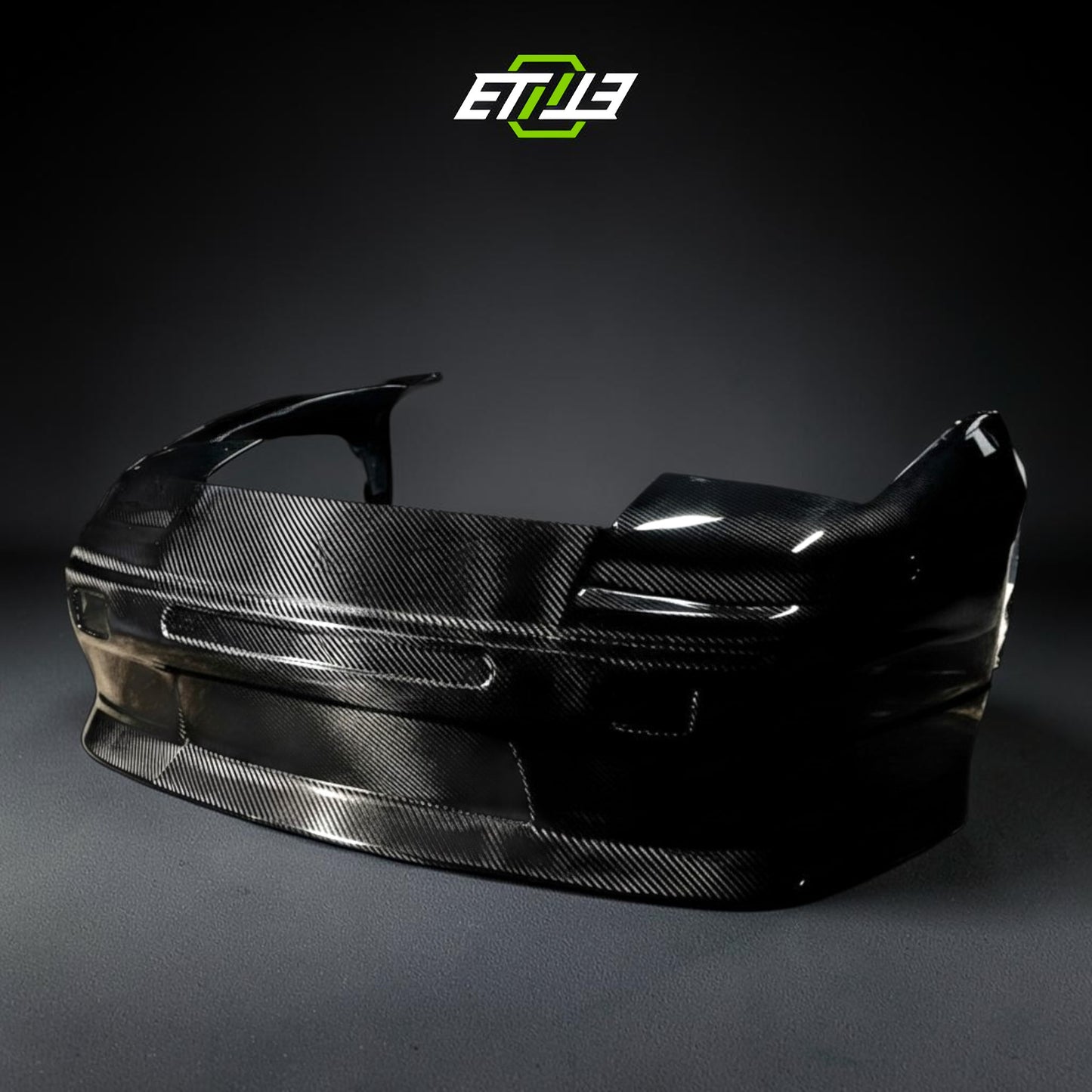 ETi Nissan 200SX Carbon Fiber Front Bumper - Photo 1