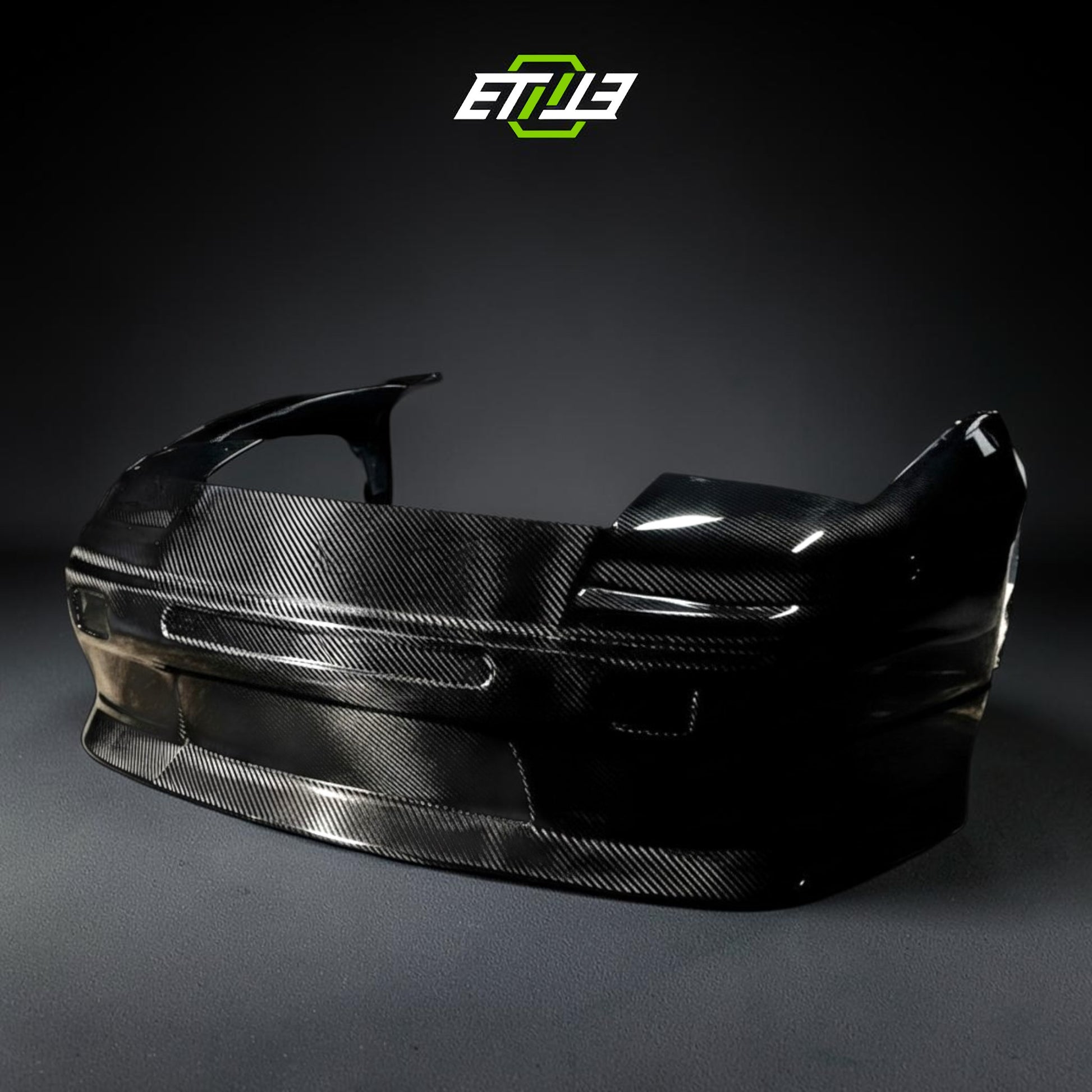 ETi Nissan 200SX Carbon Fiber Front Bumper - Photo 1