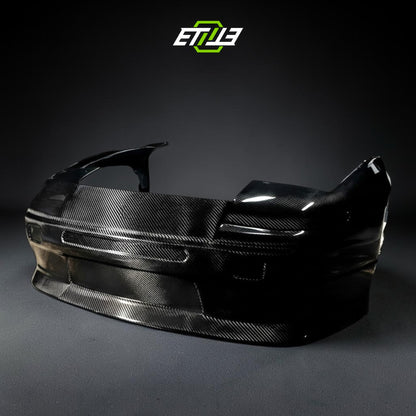 ETi Nissan 200SX Carbon Fiber Front Bumper - Photo 1