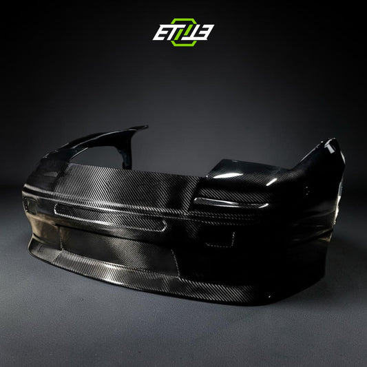 ETi Nissan 200SX Carbon Fiber Front Bumper - Photo 1