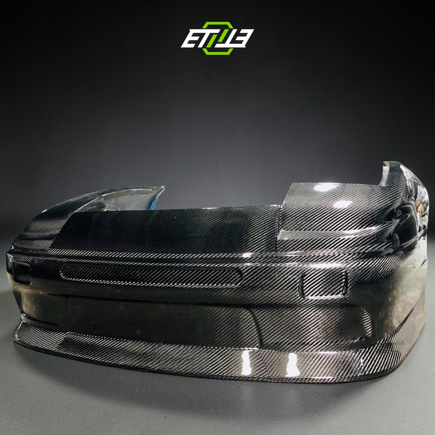 ETi Nissan 200SX Carbon Fiber Front Bumper - Photo 2