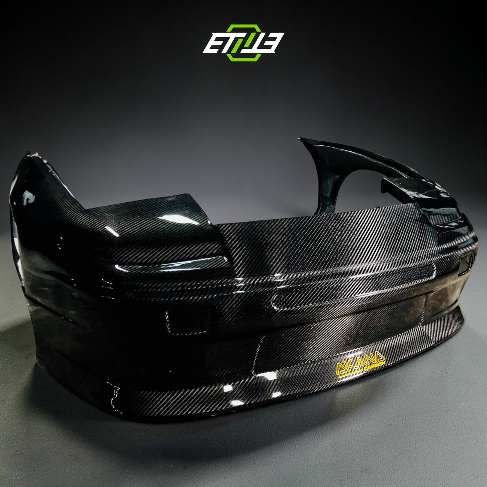 ETi Nissan 200SX Carbon Fiber Front Bumper - Photo 4
