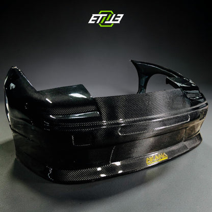 ETi Nissan 200SX Carbon Fiber Front Bumper - Photo 4