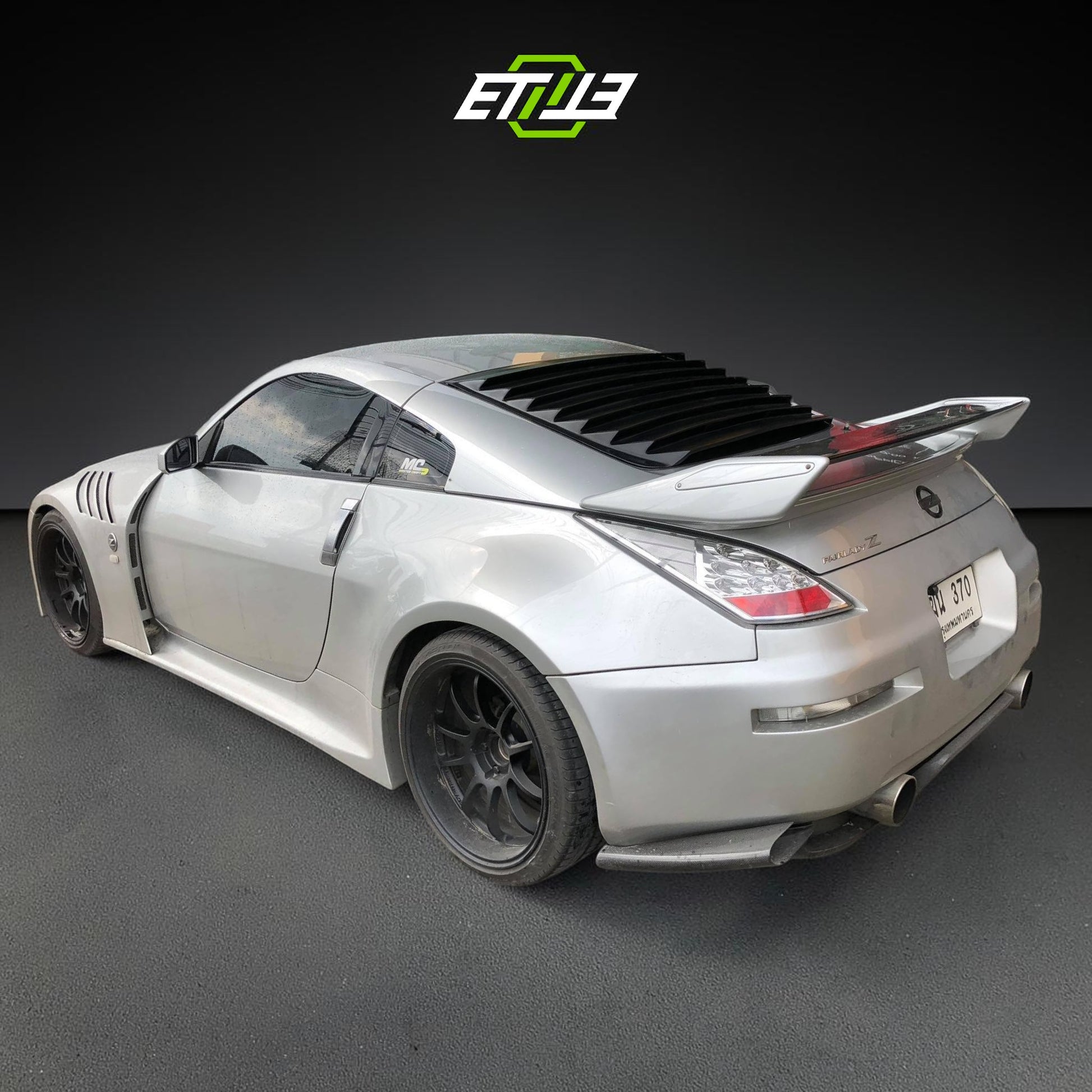 ETi Nissan 350Z Rear Glass Louvers | SKU: UNKNOWN-SKU | ID: 10658238923033 | Shopifydevstudio
