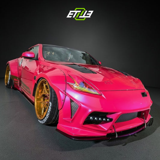 ETi Nissan 370Z (Pink) Widebody W3 Body Kit - Photo 1