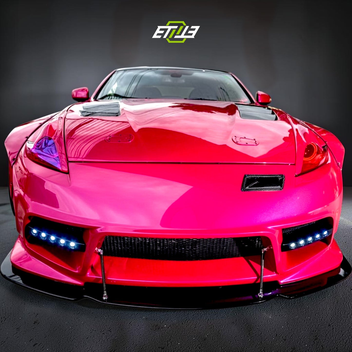 ETi Nissan 370Z (Pink) Widebody W3 Body Kit