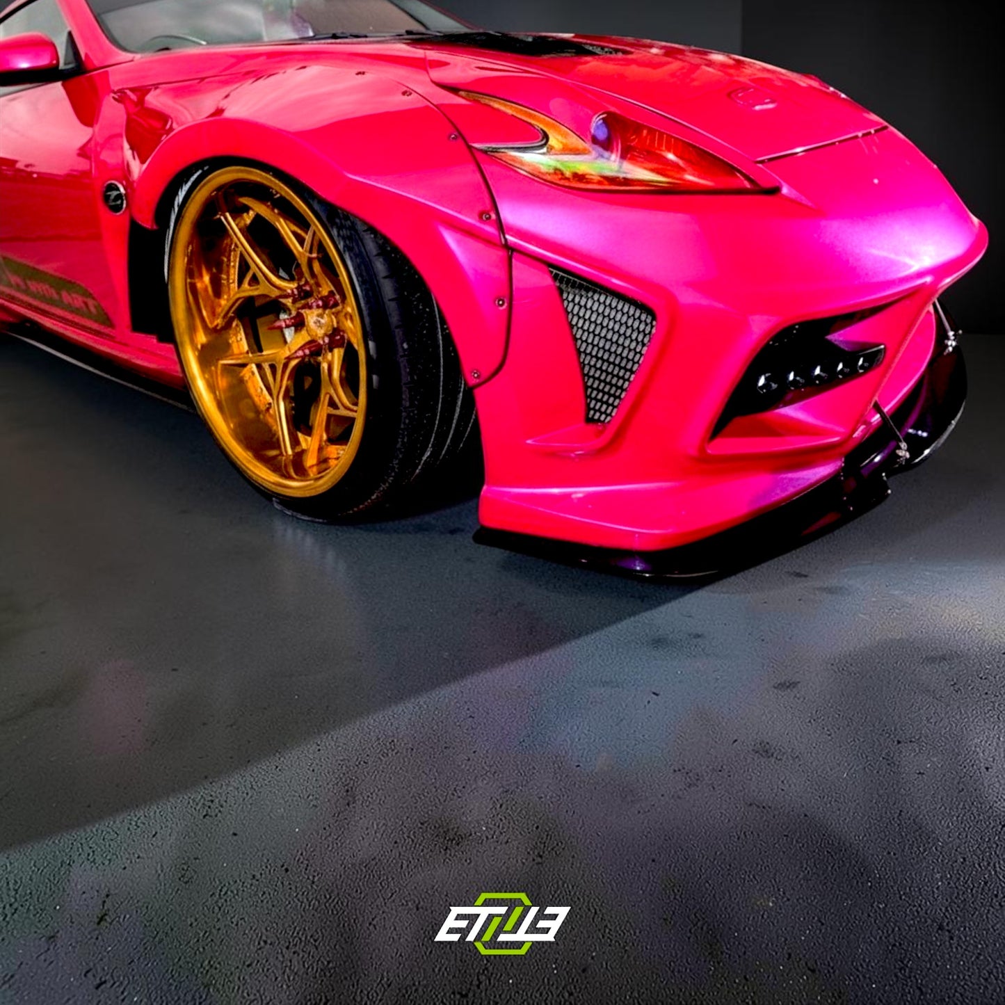 ETi Nissan 370Z (Pink) Widebody W3 Body Kit