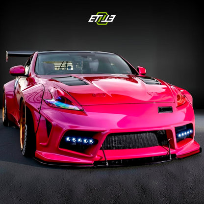ETi Nissan 370Z (Pink) Widebody W3 Body Kit