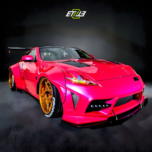 ETi Nissan 370Z (Pink) Widebody W3 Body Kit
