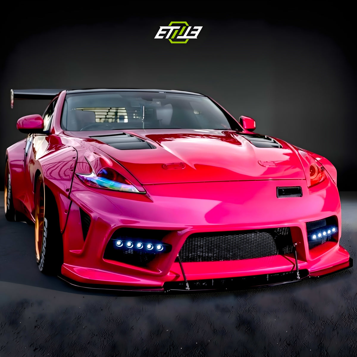 ETi Nissan 370Z (Pink) Widebody W3 Body Kit