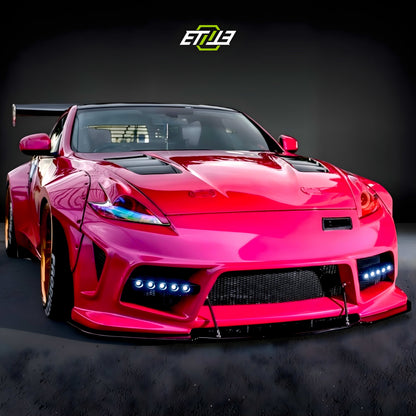 ETi Nissan 370Z (Pink) Widebody W3 Body Kit